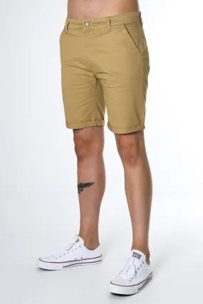 Chino Short Light Camel Comfortable clothing