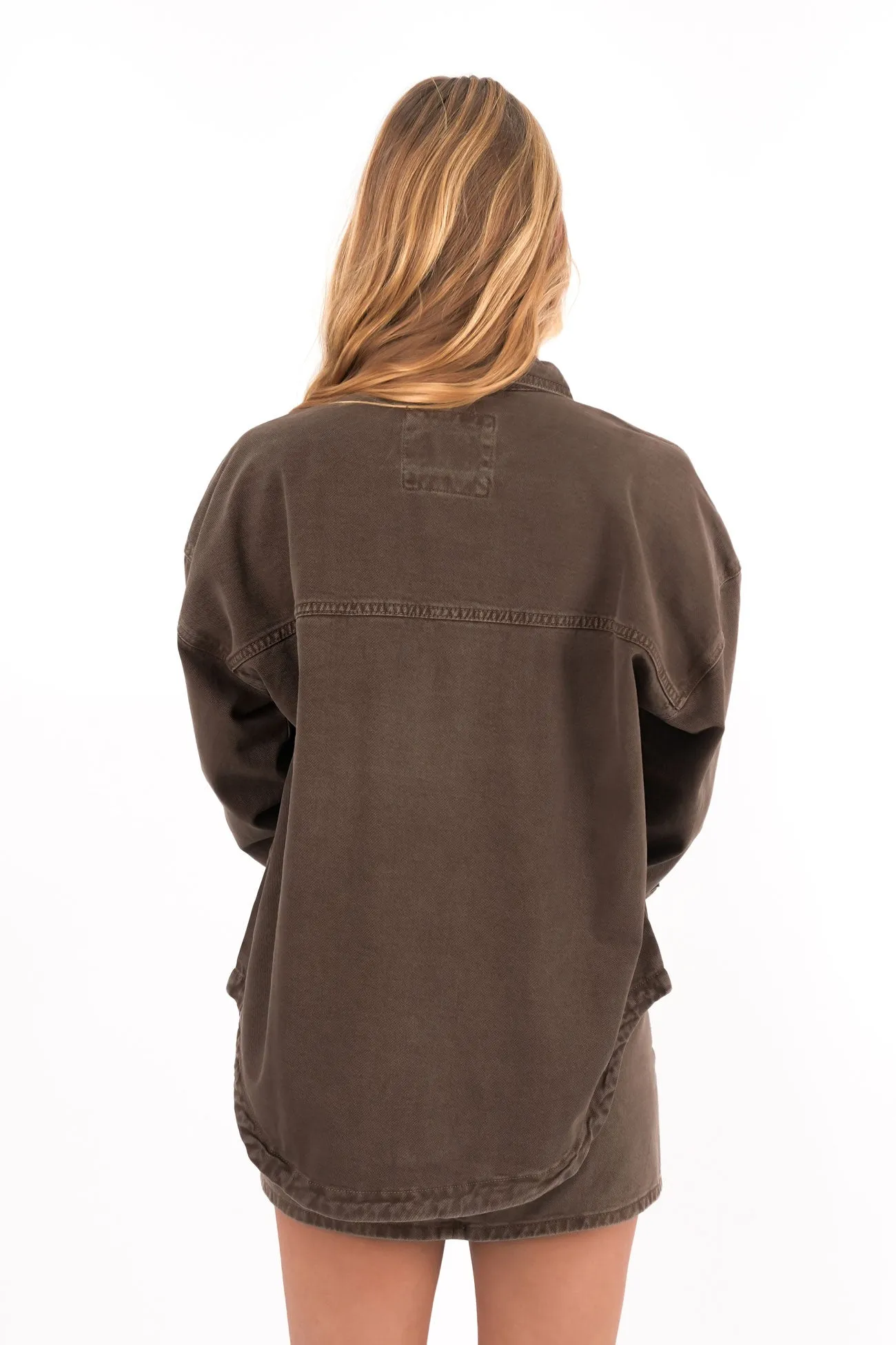 Dale Shacket Cocoa Transitional Layer