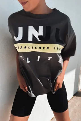 Landon Tee Charcoal Weekend Comfort Wear