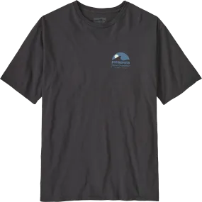 Heathered Fabric Wrinkle Resistant Material Men's Applied Imagination Organic T-Shirt