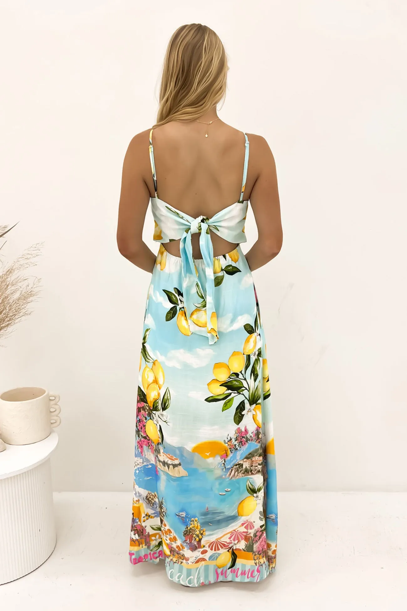 Contemporary Wear Paris Maxi Dress Lemoncello