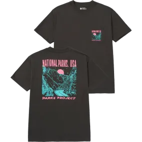 National Parks Puff Print Pocket Tee All-Day Comfort Wear Fur combination