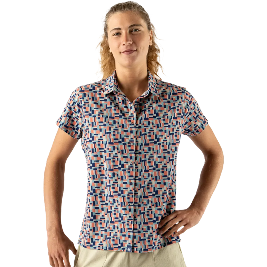 Quick Dry Performance Casual Sweater Women's High Country Short Sleeve