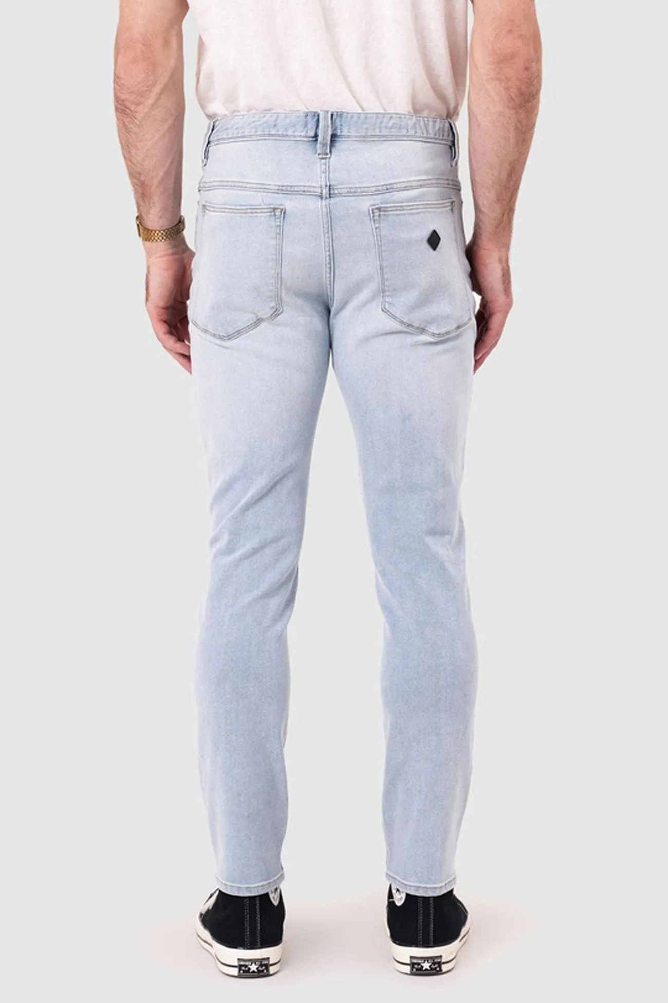 Drop Slim Jean Mark Traveler Gear Brunch Outfit Casual Friday Comfort Stretch Weave