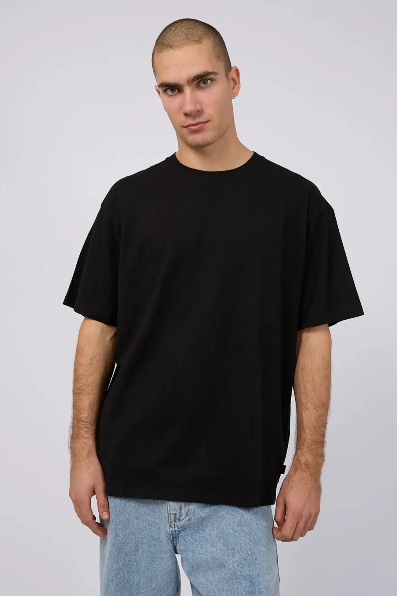 Classic Tee Black Sporty Comfort Denim combination