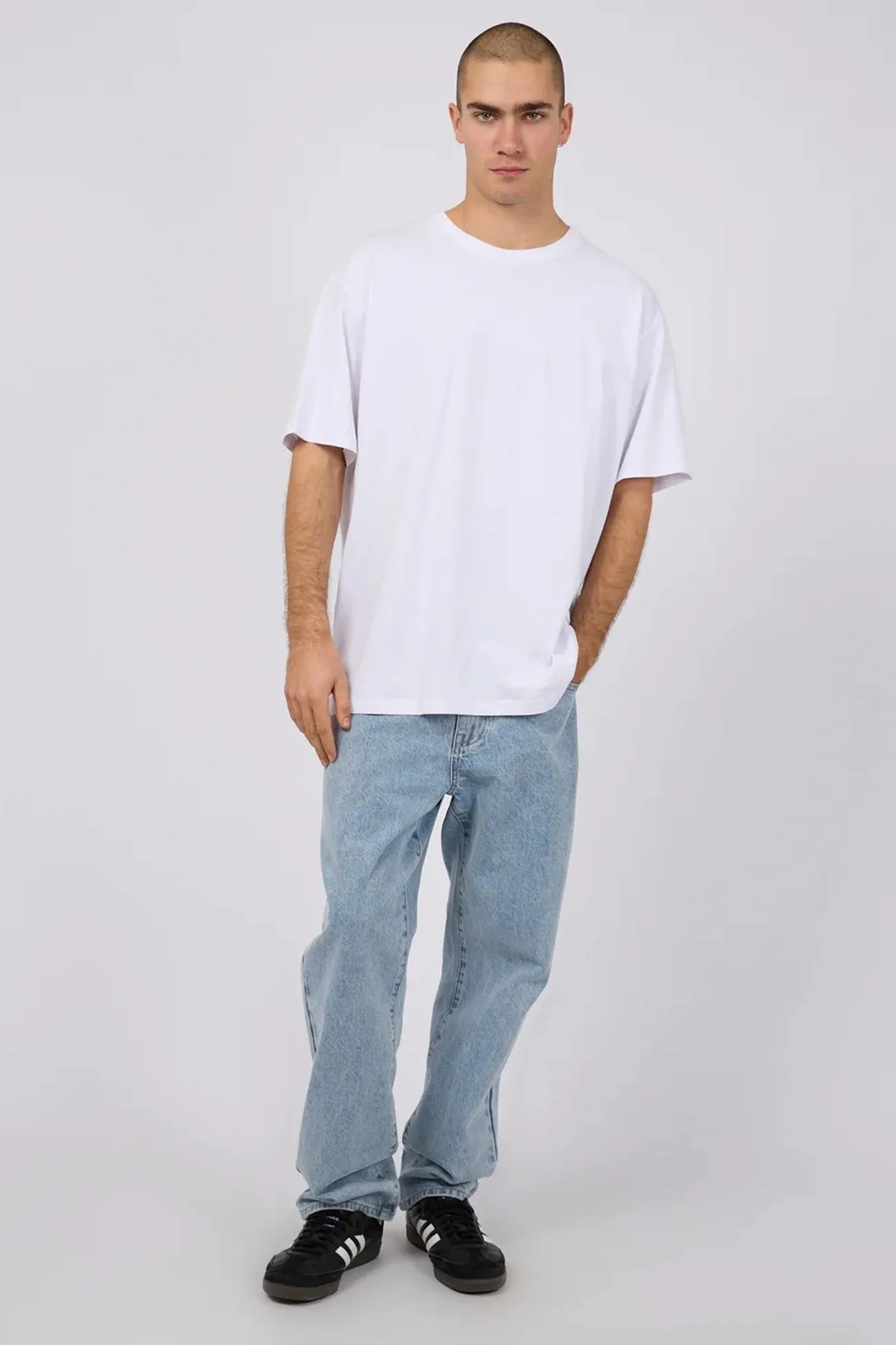 Minimalist Design Classic Tee White