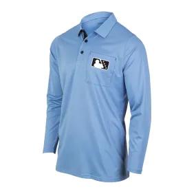 MiLB 2024 Sky Blue Long Sleeve Shirt UV Protective Fabric