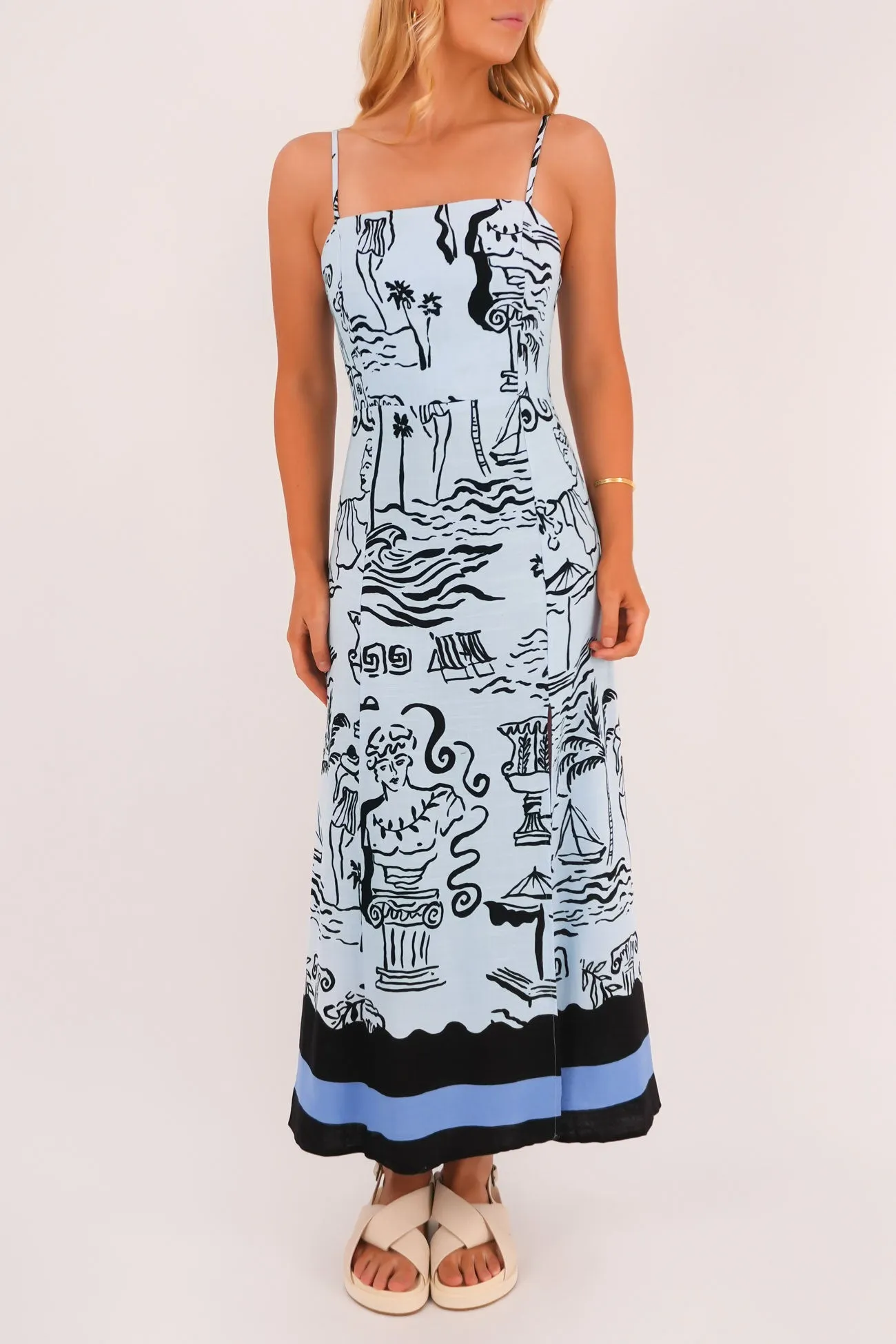 Magic Day Karoline Midi Dress Alexandria