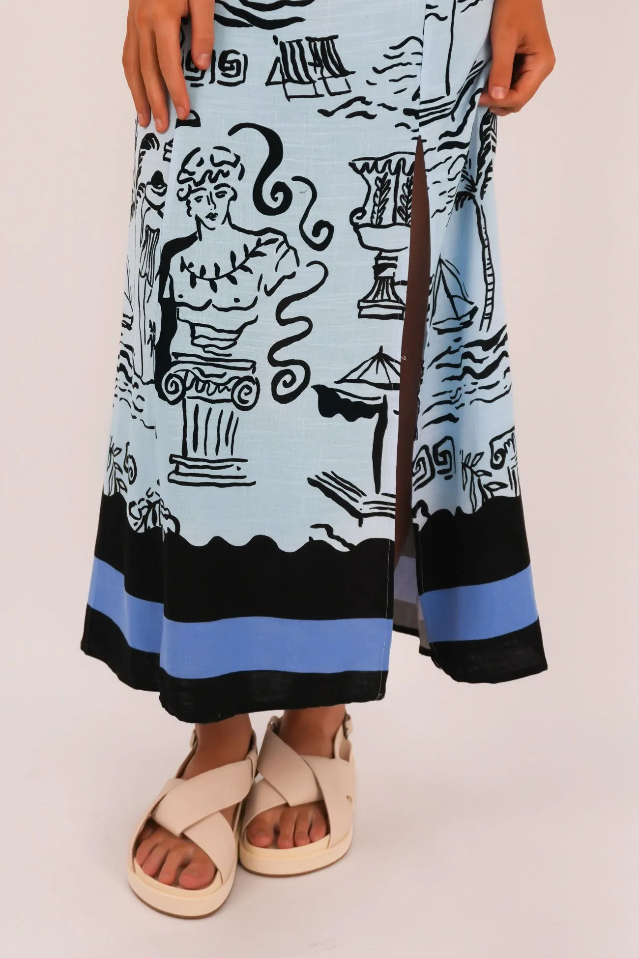 Karoline Midi Dress Alexandria Sleek Tone Stylish Feel