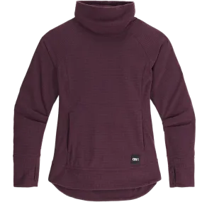 Odor Resistant Treatment Cold Season Women's Trail Mix Fleece Cowl Pull Over