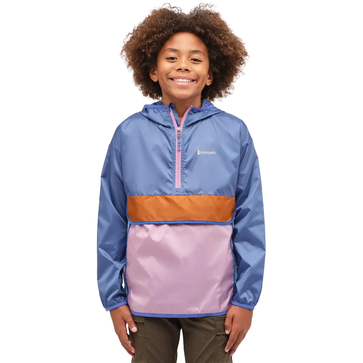 Youth Teca Half-Zip Windbreaker Quick drying material