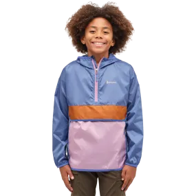 QuiltedPattern Breezy Layer Option Youth Teca Half-Zip Windbreaker