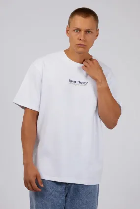 Comfy Layer Vintage Wash Coastal Tee White