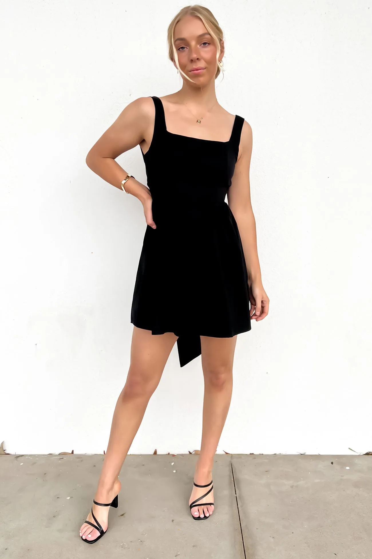 Codie Mini Dress Black Classic Layer