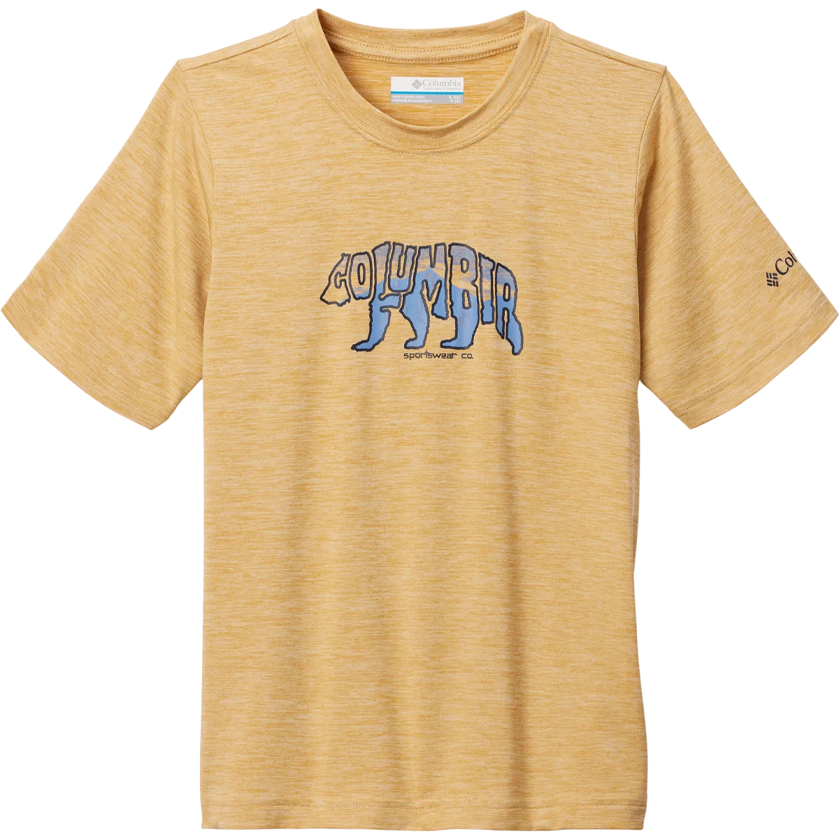 Garment Washed Softness Youth Mount Echo Short Sleeve Graphic Shirt