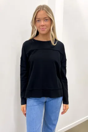 Condiment Jayne Throw On Top Black