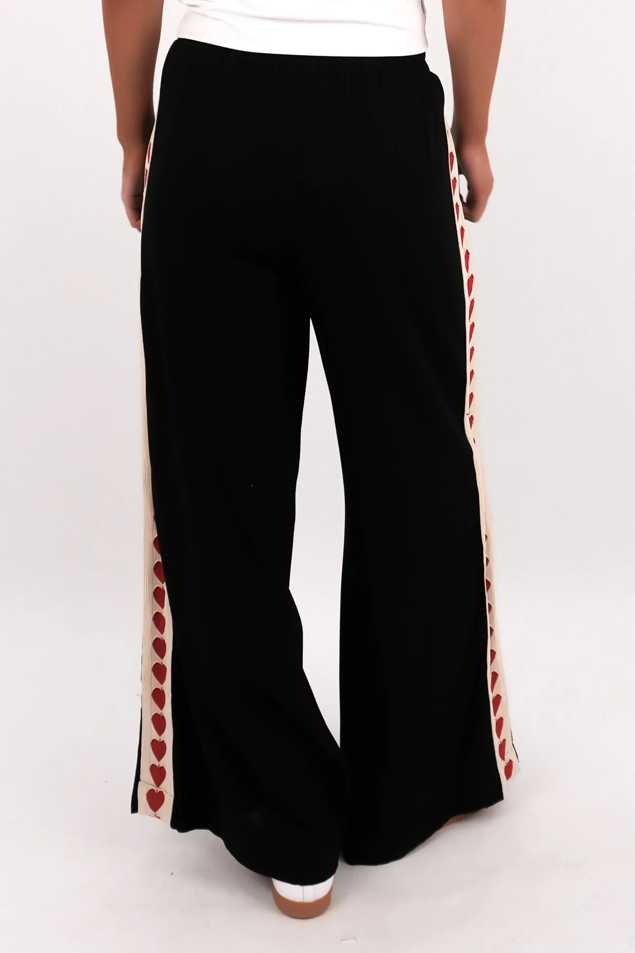 Effortless Design Durable Hemming Sonny Pant Black