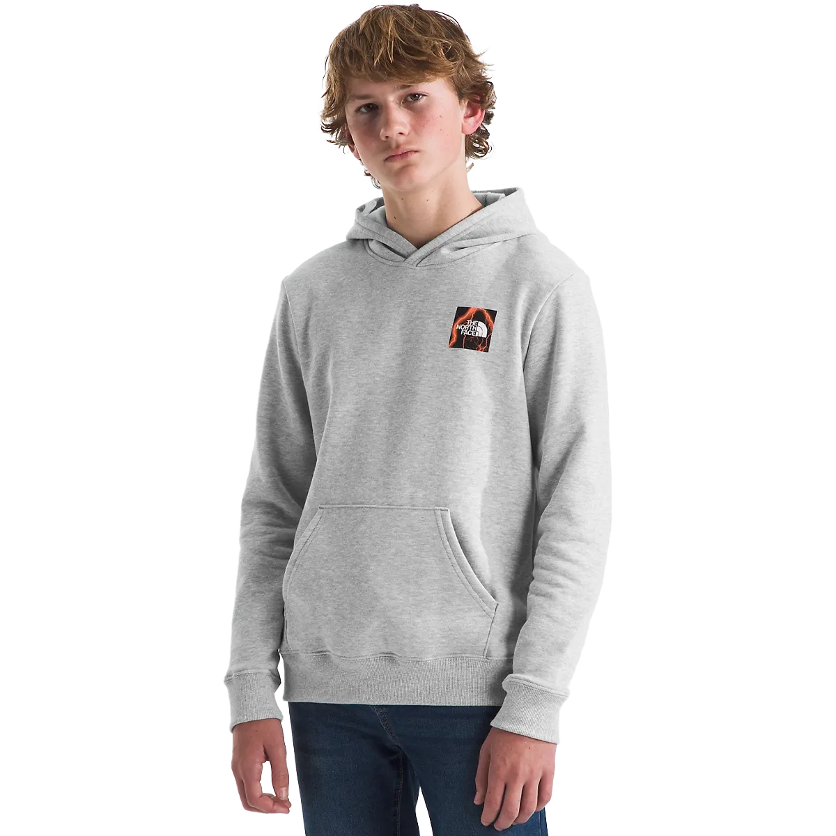 Anti Pilling Youth Camp Fleece Pullover Hoodie