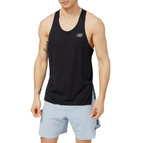 Cozy Layers Flexible Ribbed Cuffs Men's Q Speed Jacquard Singlet