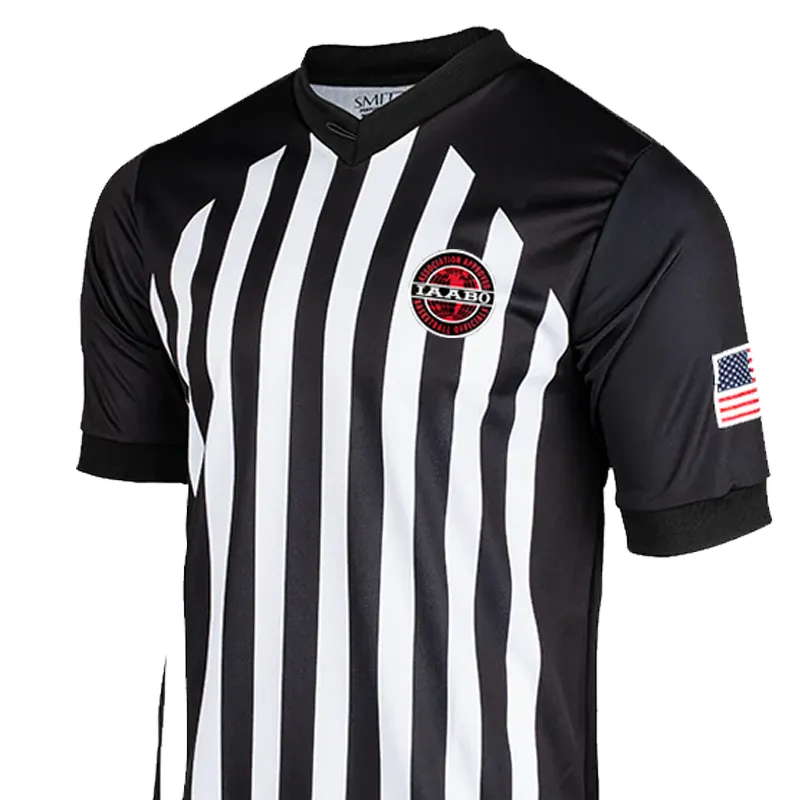 IAABO Board 4 Black/White V-Neck Elegant Finish