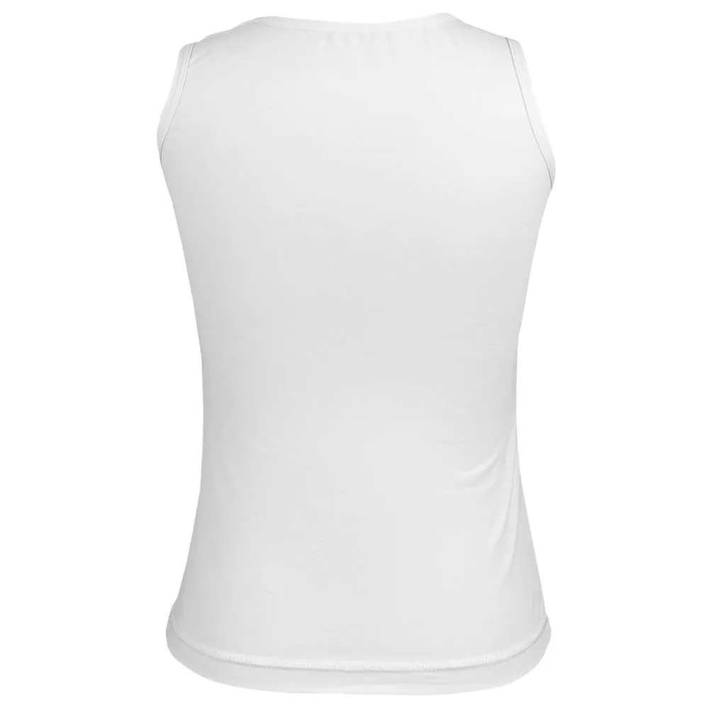 Sofibella Girls UV Colors Tank - White suede look