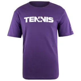 Laser-Cut Precision Cut Comfortable Straps Merchant of Tennis Unisex 30 Year Tee - Purple