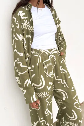 Greta Shirt Bronte Sage ethical fashion