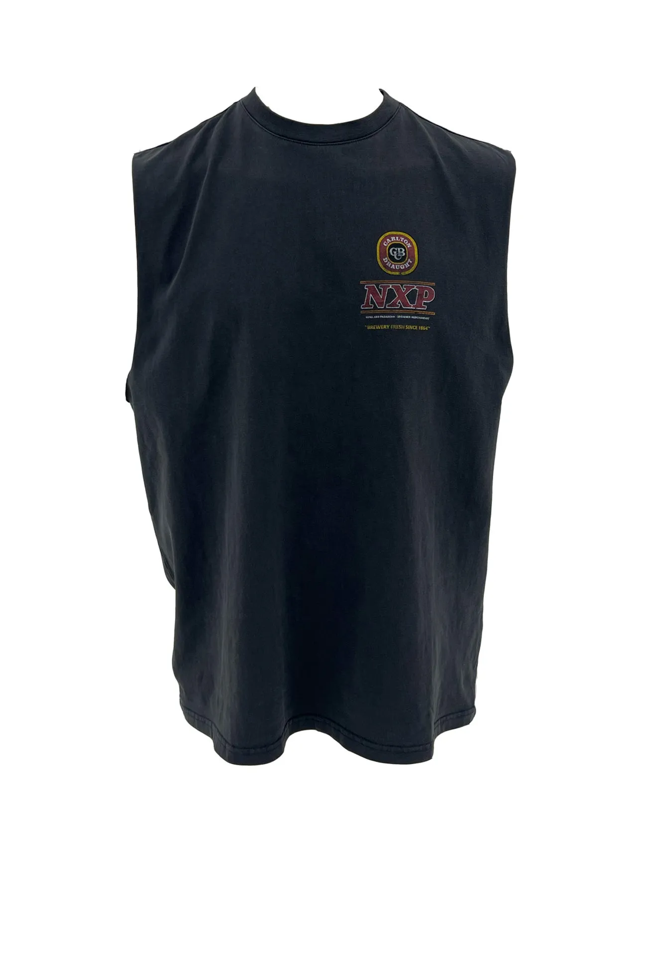 Comical Relaxed Muscle Pigment Black Reinforced Stitching off - road