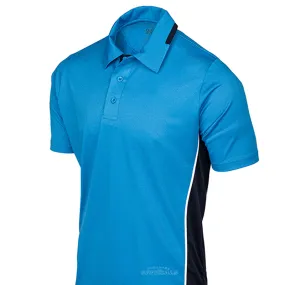 High-End Finish Anti Pilling Finish NCAA Softball Men??s Bright Blue Umpire Shirts