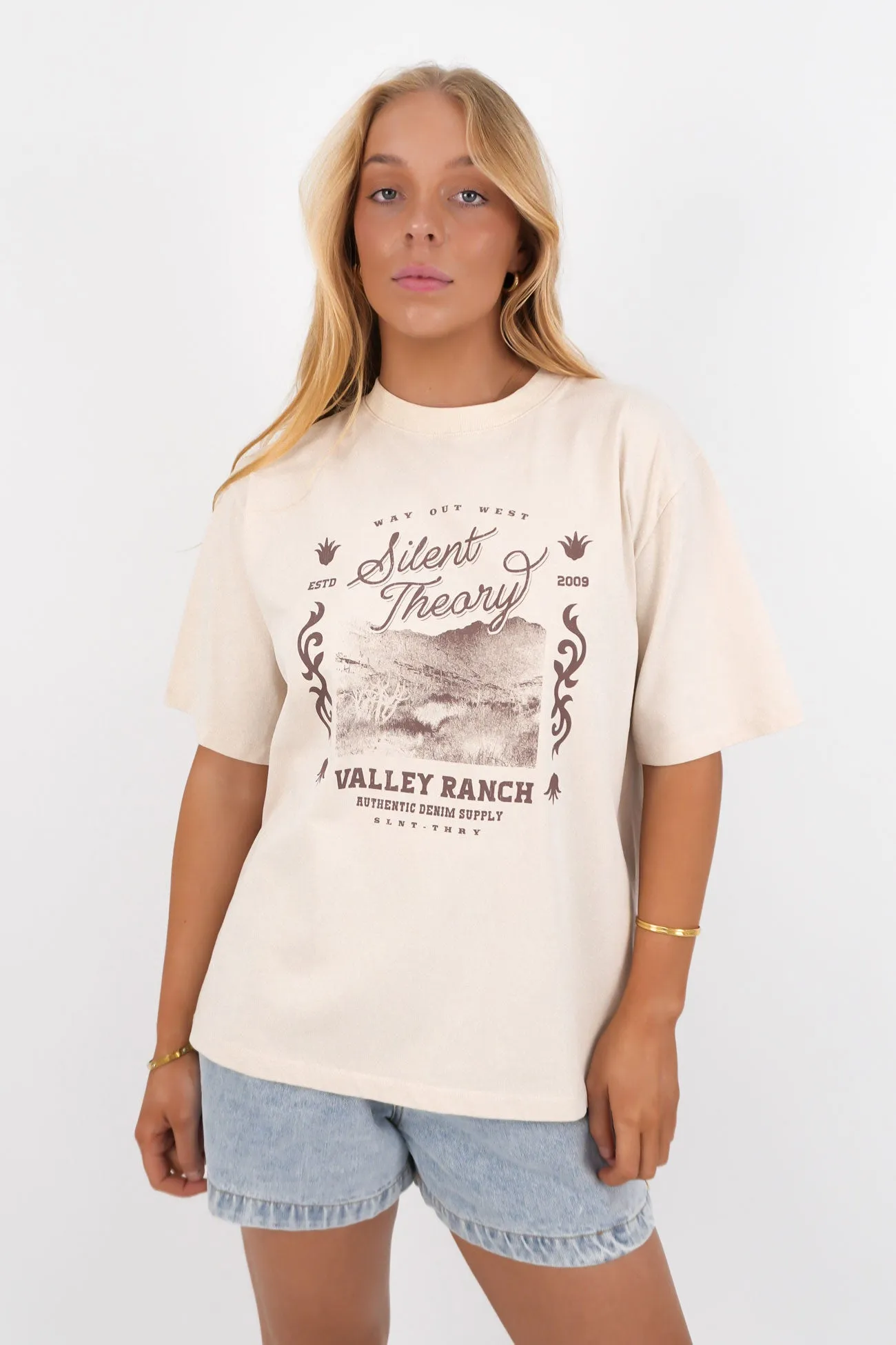 Daily Favorite Easy Look Valley Tee Natural