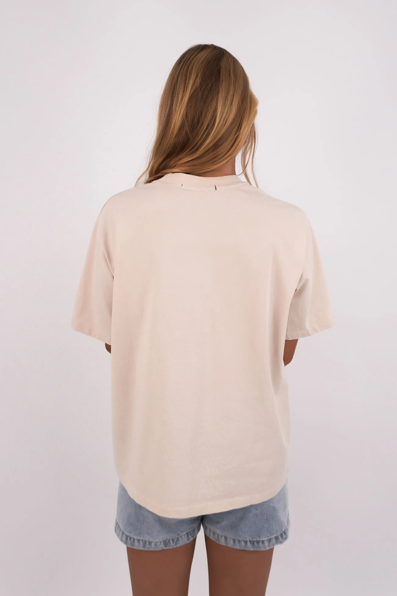 Comfortable clothing Quick Dry Fabric Valley Tee Natural