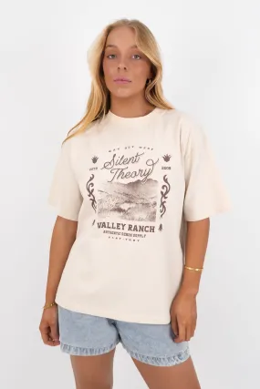 Daily Favorite Easy Look Valley Tee Natural