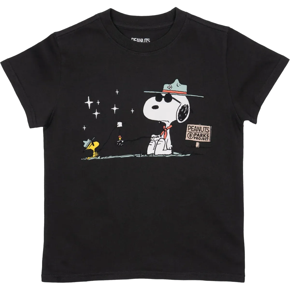 Youth Peanuts Happy Campers Tee Hypoallergenic fabric cyber monday