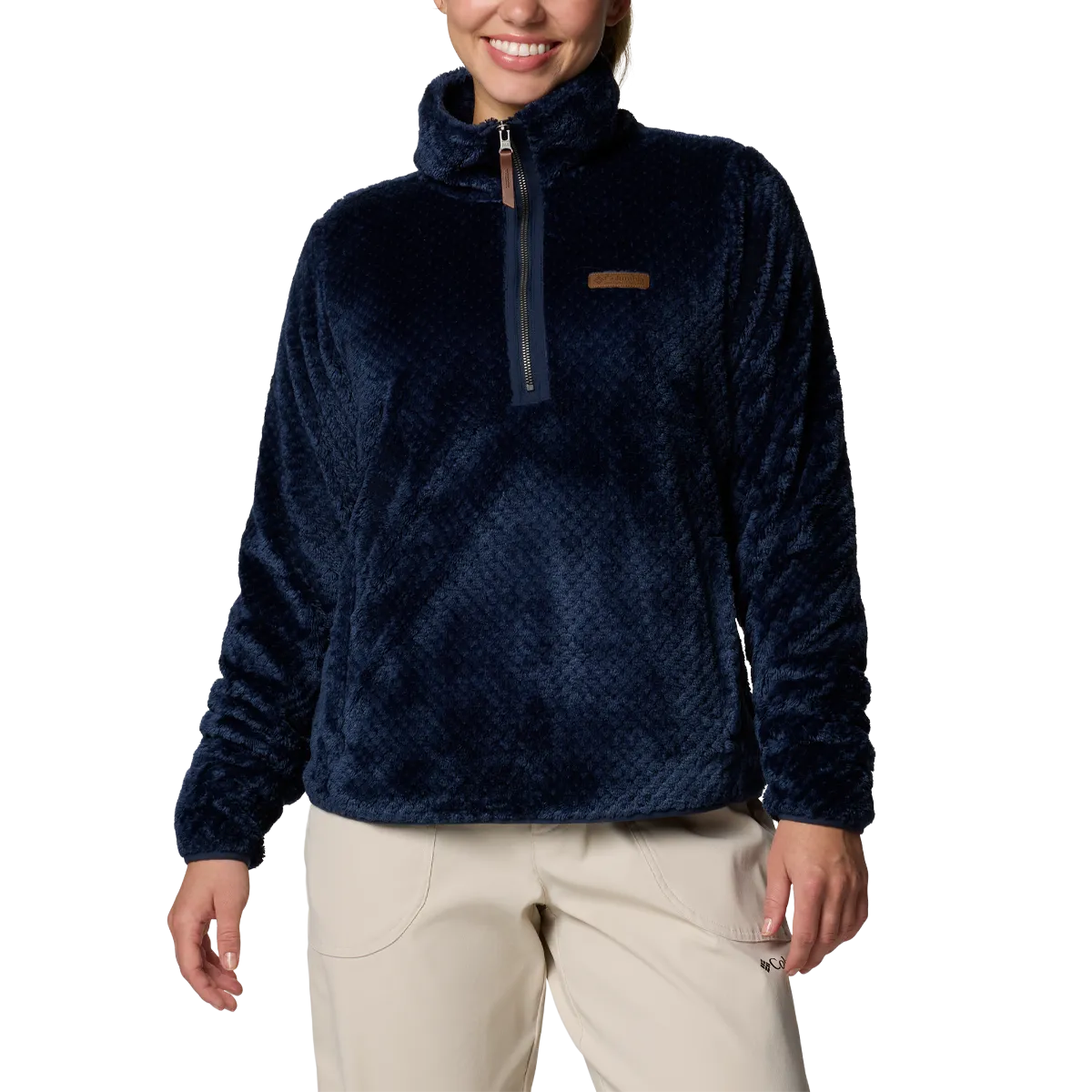Packable Style QuickDryMaterial Women's Fire Side Sherpa 1/4 Zip