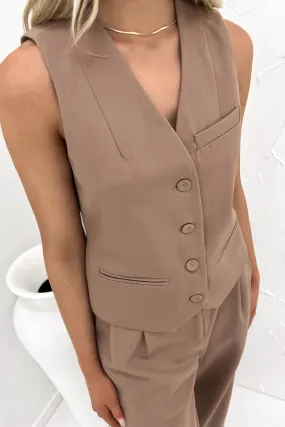notion Liarna Vest Mocha