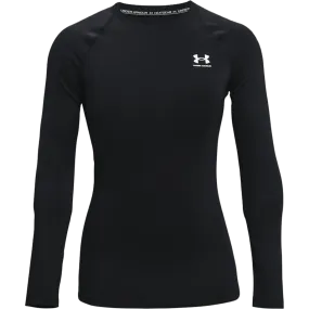 Women's HeatGear Armour Compression Long Sleeve Relaxed Top ClassicCrewNeck