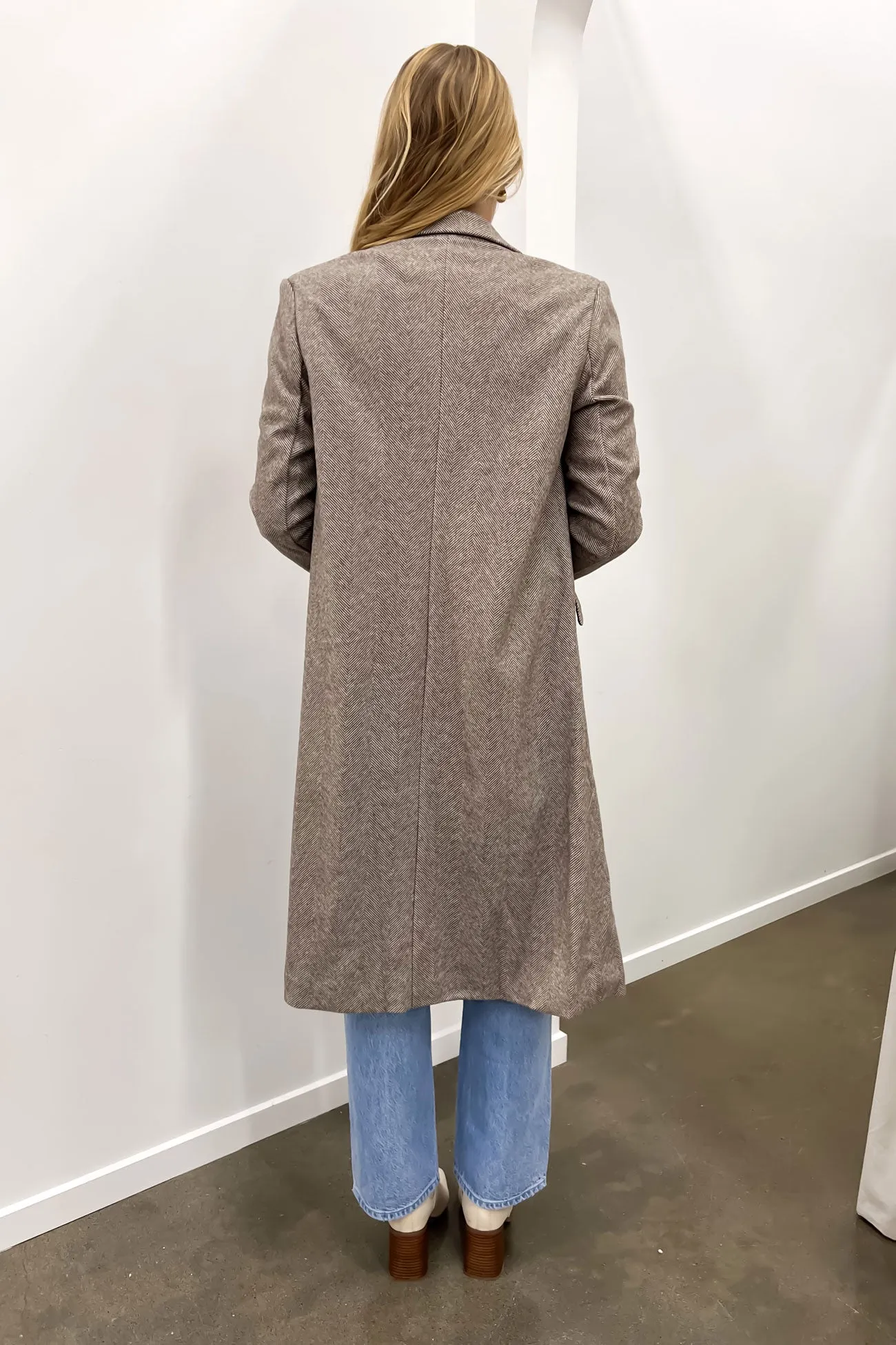 Stylish Daily Fit Multi pockets Waldorf Coat Mocha