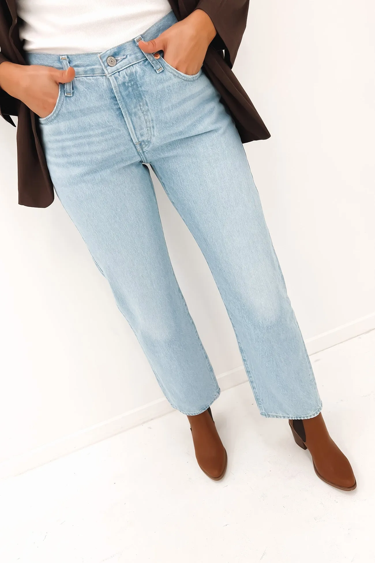 Winter Warmth Student Outfit Textured 501 '90s Jean Ever Afternoon