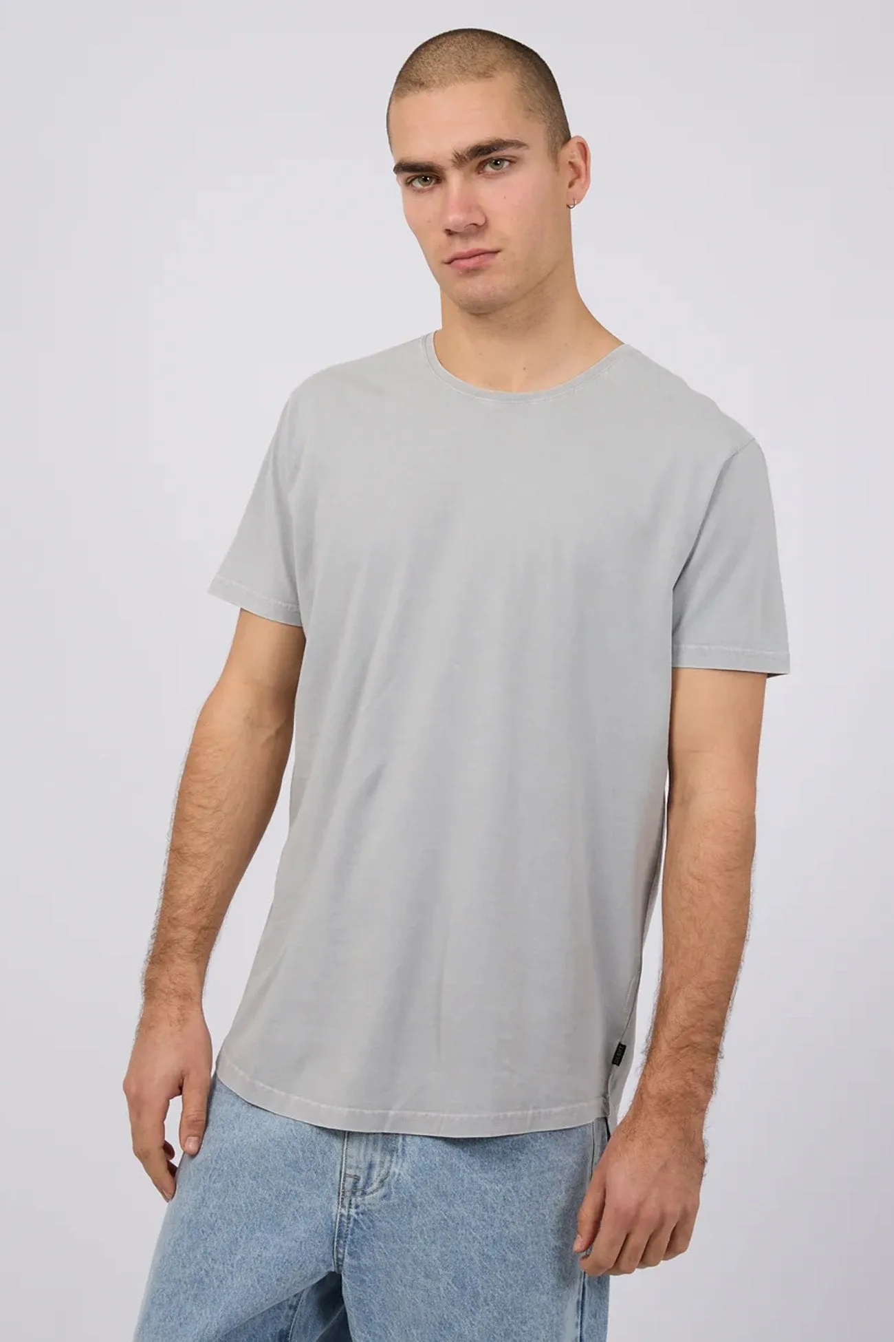 Tail Tee Drizzle Simple yet stylish StretchFabric