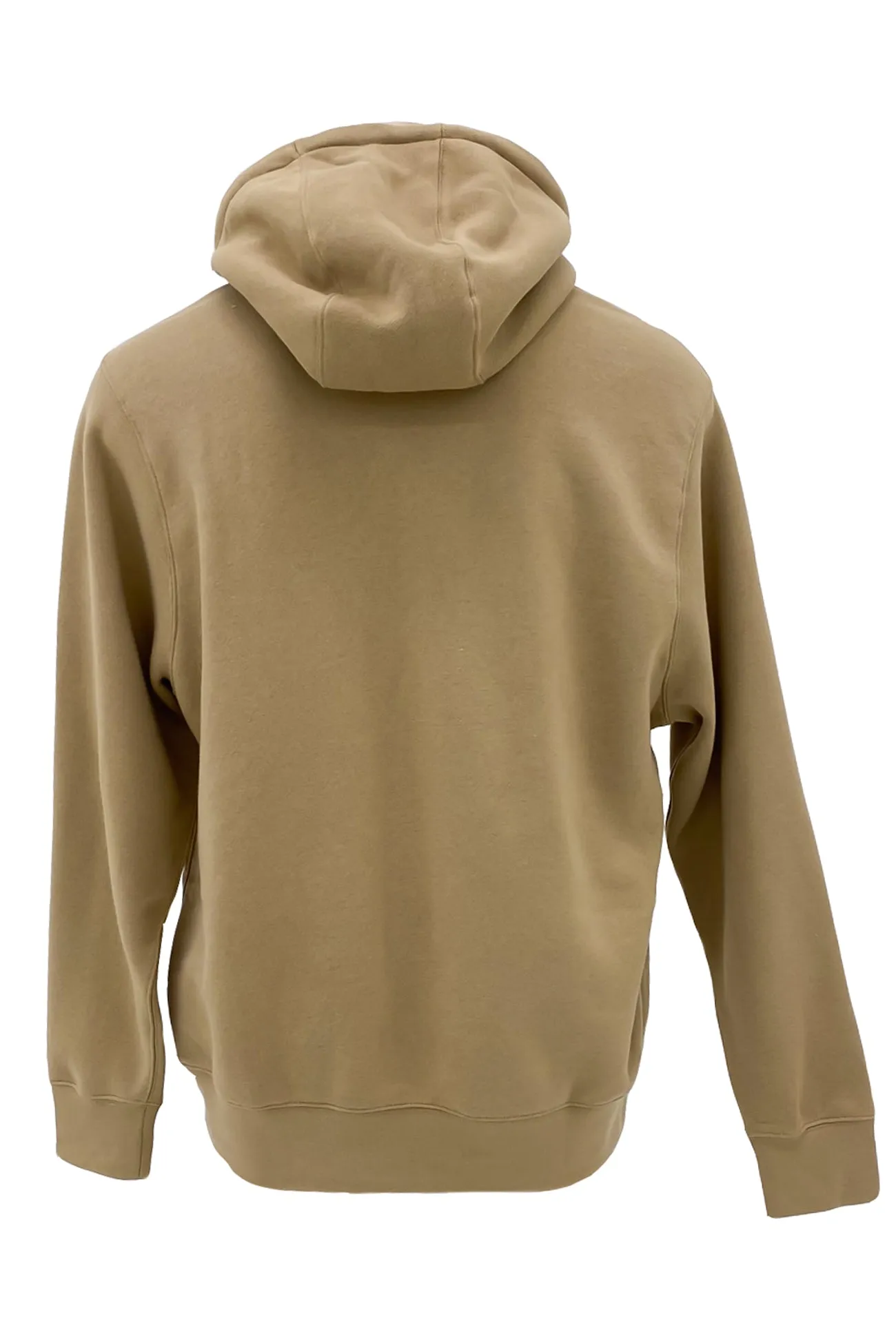 Quick Dry Technology Nike Club BB Pullover Fleece Hoodie Parachute Beige