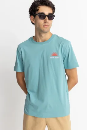Minimalistic Wear Awake Short Sleeve T-Shirt Mineral Blue