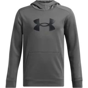 Crisp Air Piece Youth Armour Fleece Big Logo Hoodie