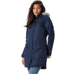 Women's Suttle Mountain Long Insulated Jacket Weatherproof Construction Non Restrictive Silhouette