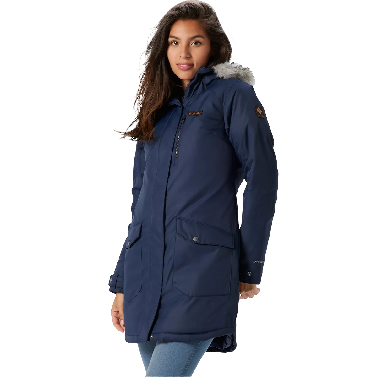Women's Suttle Mountain Long Insulated Jacket Weatherproof Construction Non Restrictive Silhouette