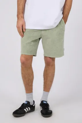 Layered Look Versatile Fit Cord Short Light Green