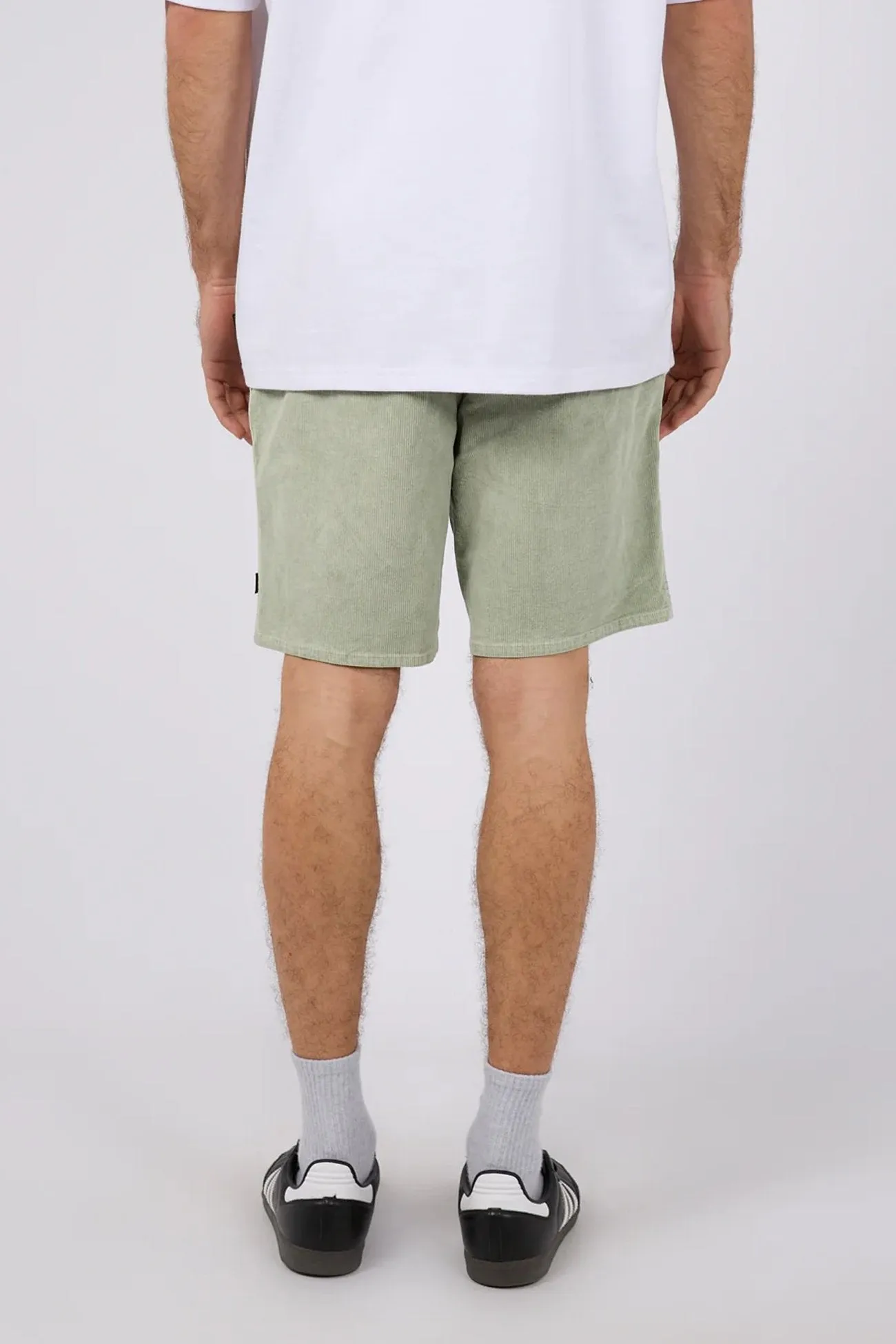 camping clothing Cord Short Light Green