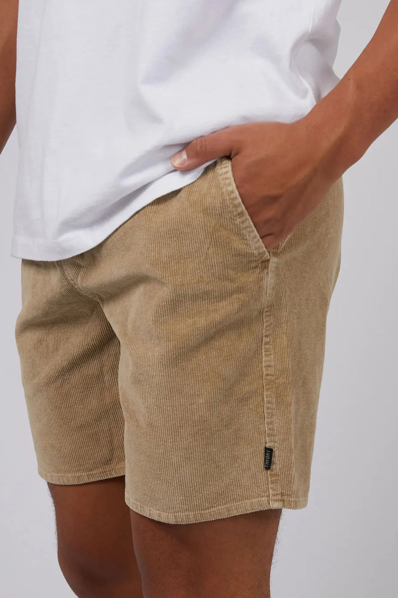 Cord Short Tan Breathable Lining kids' style