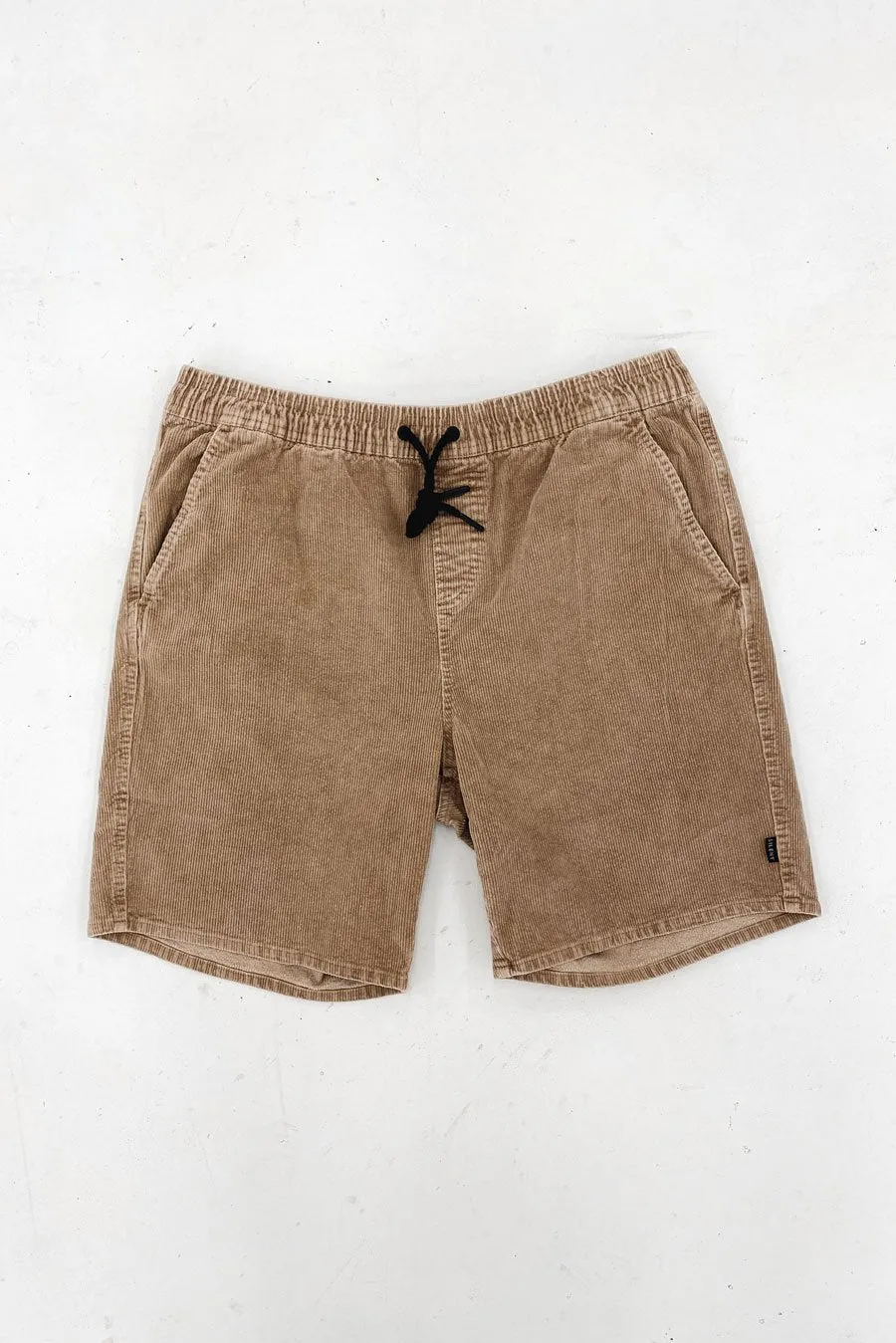 Cord Short Tan Versatile Style