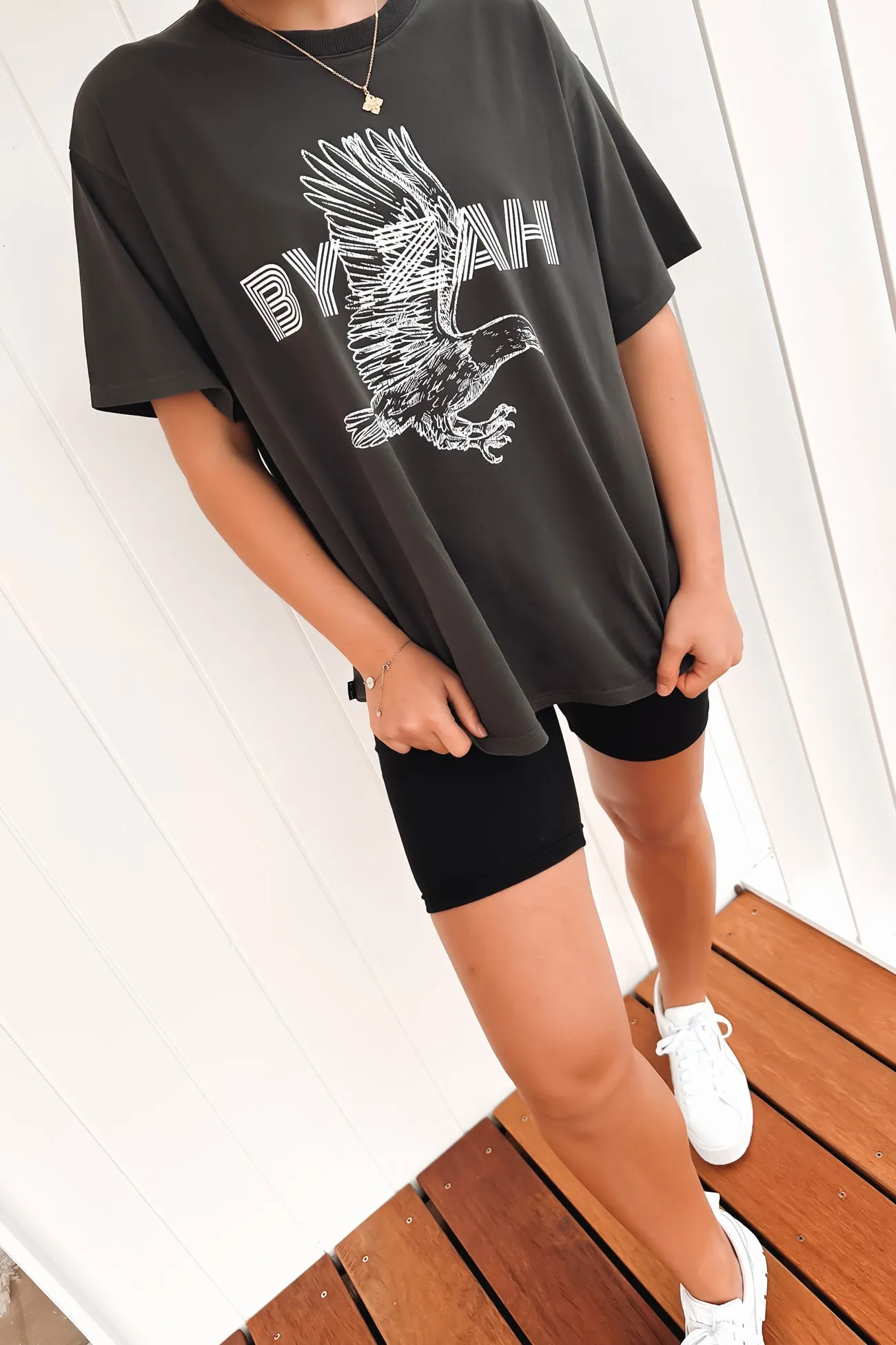 Core Ribbed Bike Short Black Athletic Shorts