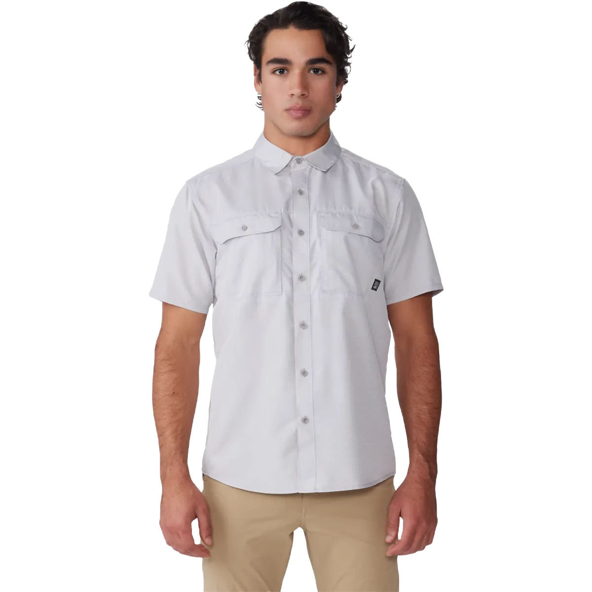 Stretch Weave Construction Men's Canyon Shirt Short Sleeve